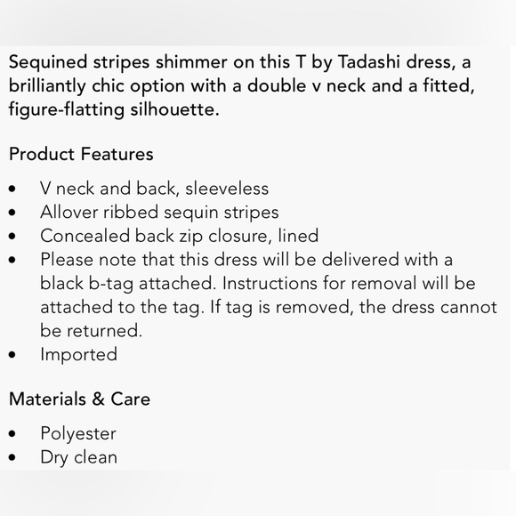 EUC Tadashi Shoji T by Tadashi Gold Sequined Sleeveless V-Neck Bodycon Dress - Picture 10 of 10